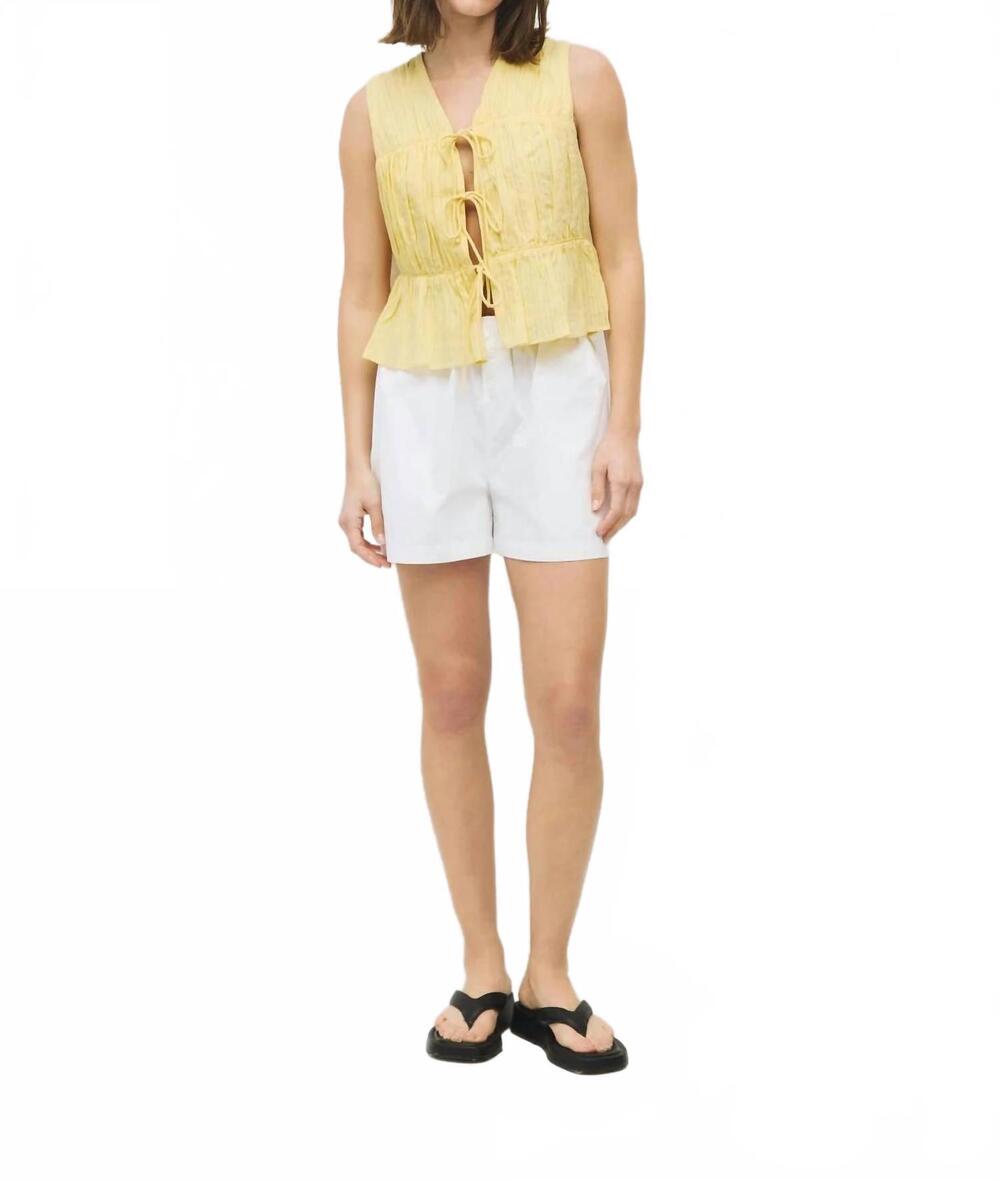 NEW MOD REF women's dunst top in yellow